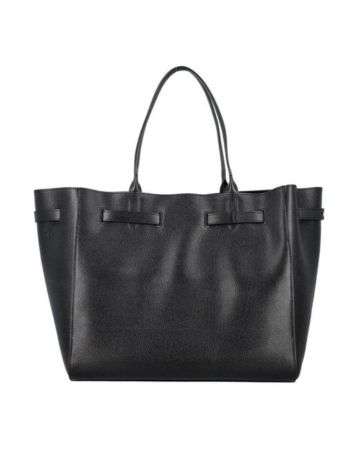 Tom Ford Leather Day Bag in Blue | Lyst