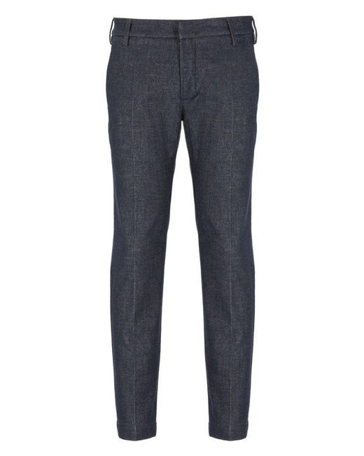 Entre Amis Blue Slim Fit Pants for men