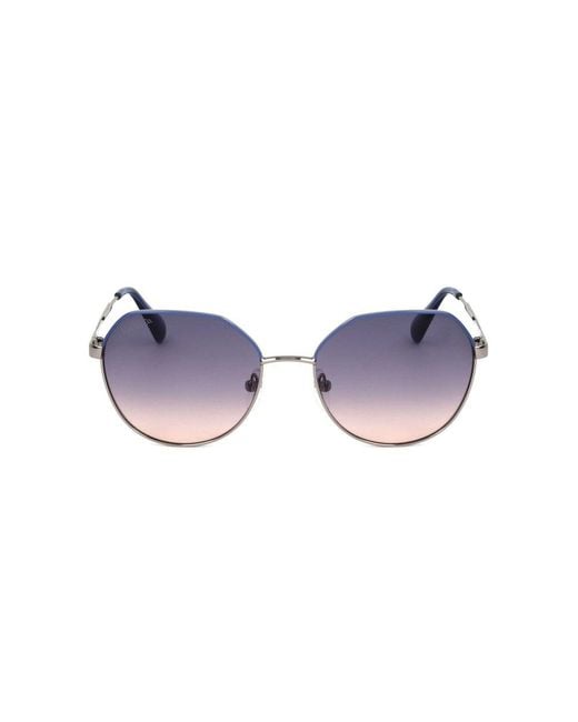 MAX&Co. Purple Round Frame Sunglasses