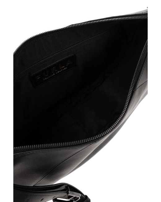 Furla Black ‘Flow Medium’ Shoulder Bag
