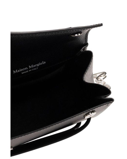 Maison Margiela Black Snatched Micro Shoulder Bag