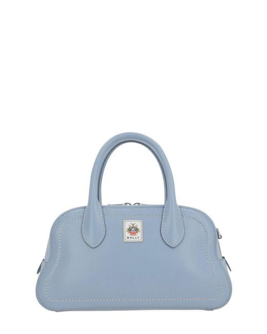 Bally Blue Unda Top Handle Bag