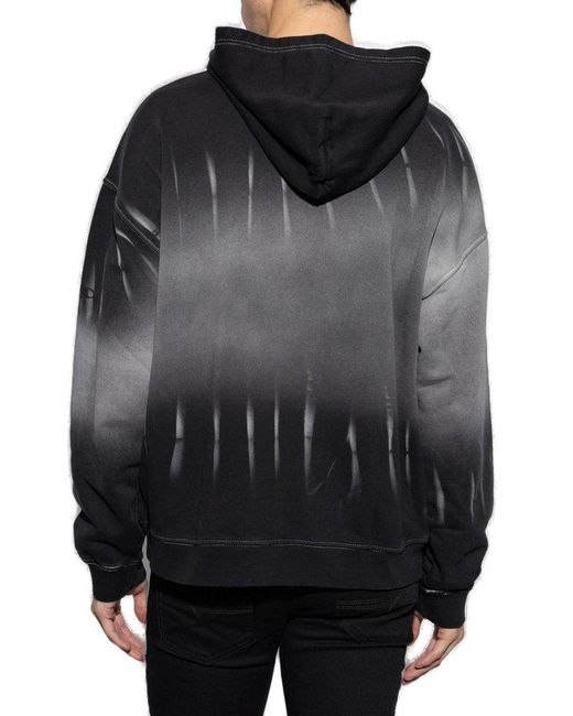 DIESEL Sweatshirt 'S-Boxt-Hood-R2' in Gray for Men | Lyst