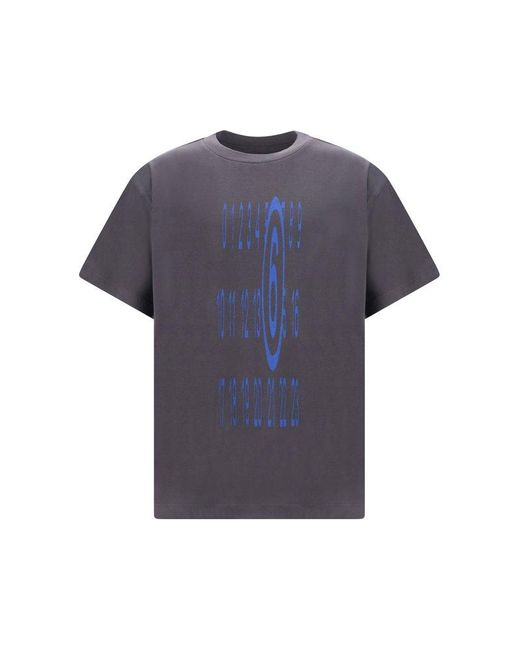 MM6 by Maison Martin Margiela Gray T-Shirts And Polos for men