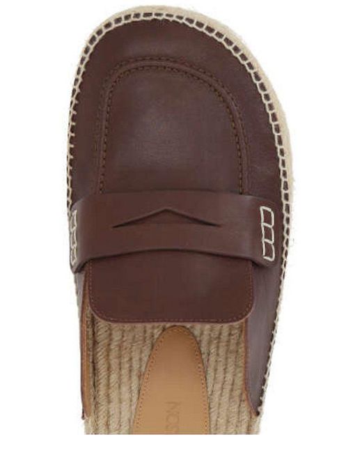 J.W. Anderson Brown Round Toe Platform Mules for men