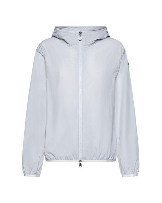Moncler White Fegeo Nylon Jacket
