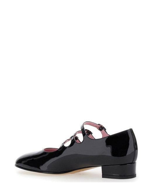 CAREL PARIS Black Paris Ariana Mary Janes Pumps
