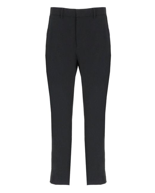 N°21 Black Nº21 Tailored-Cut Pleated Trousers