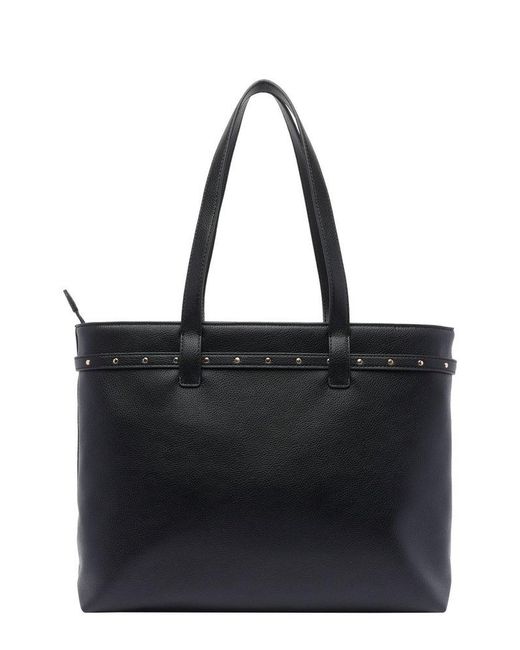 Liu Jo Black Top Handle Shopping Bag