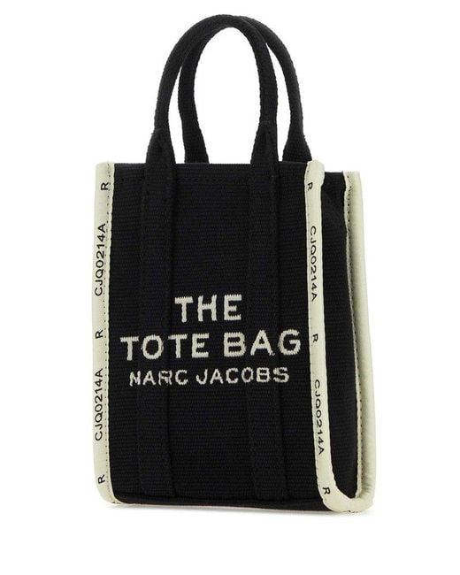 Marc Jacobs Black 'phone' Tote Bag