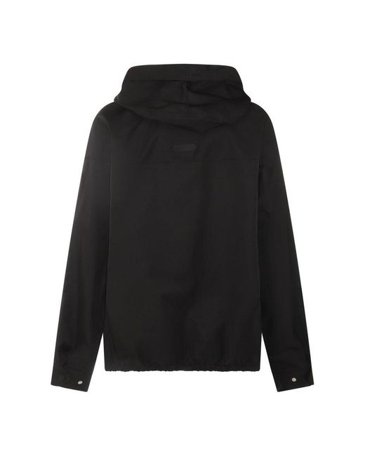 Lanvin Black Cotton Casual Jacket for men