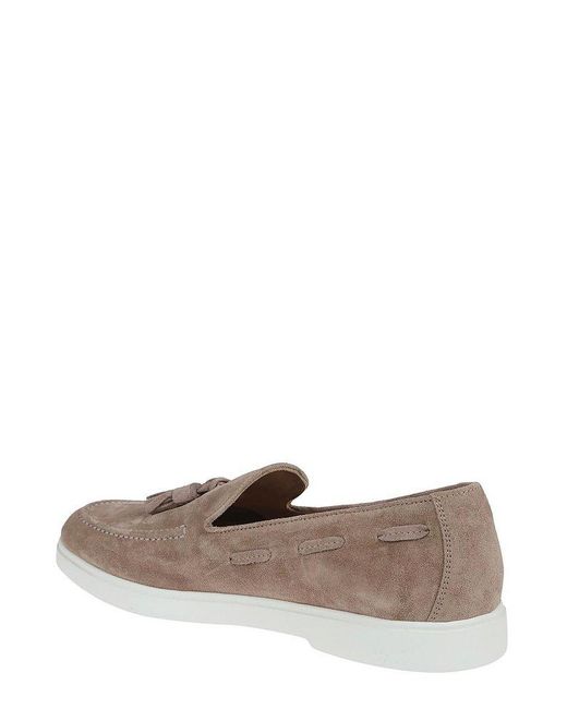 Baldinini Brown Tassel Loafers for men