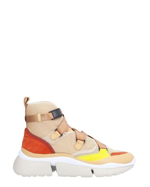 Chloé Multicolor Sonnie High-top Sneakers