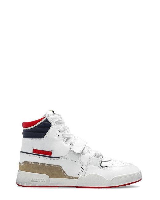 Isabel Marant White 'alsee' High-top Sneakers,