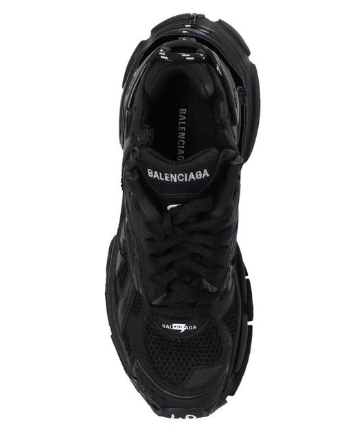 Balenciaga Black Runner Chunky Low-top Sneakers