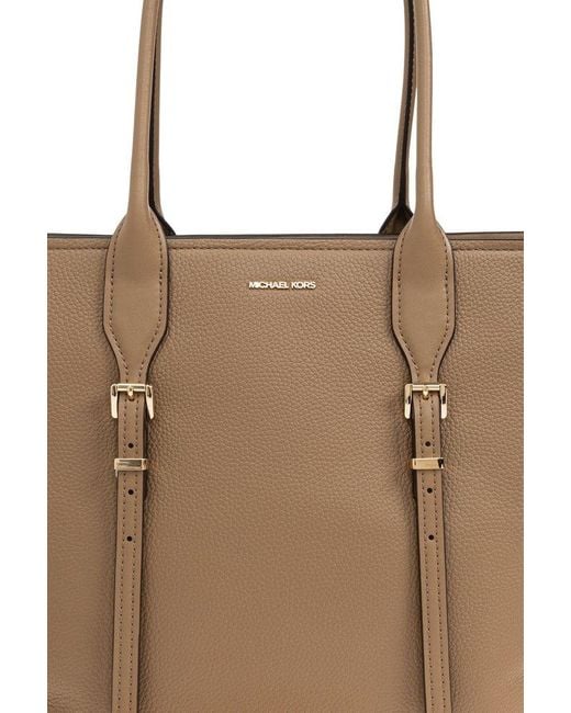 MICHAEL Michael Kors Brown Moore Large Tote Bag