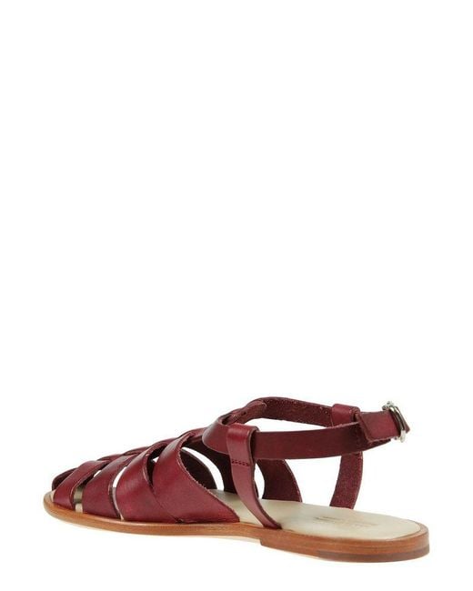 Dragon Diffusion Red Pescador Sandals