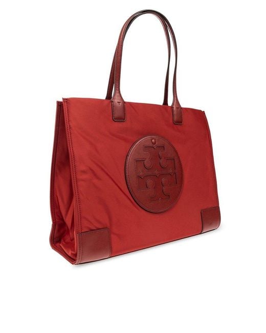 Tory Burch Red ‘Ella’ Shopper Bag