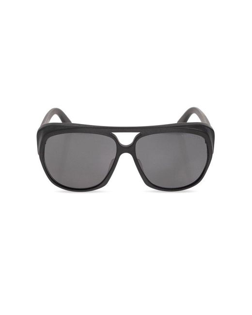 Tom Ford Gray Aviator Frame Sunglasses for men