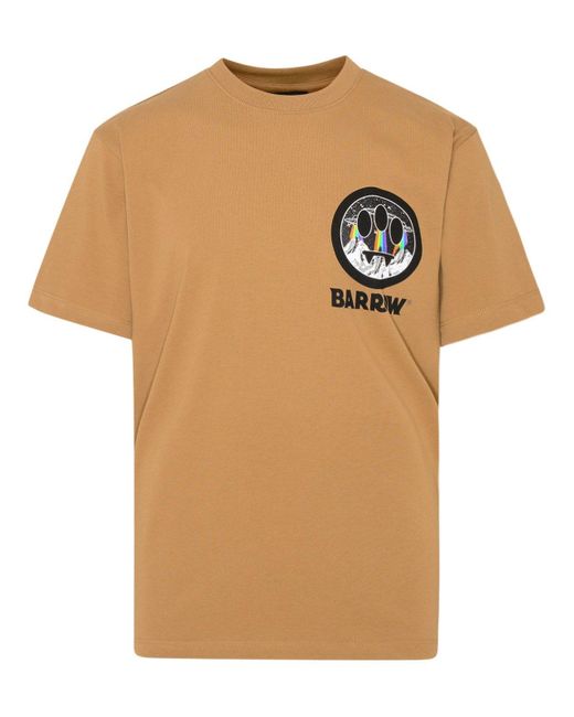 Stomp Clothing Orange Paisley 100% Cotton T Shirt 