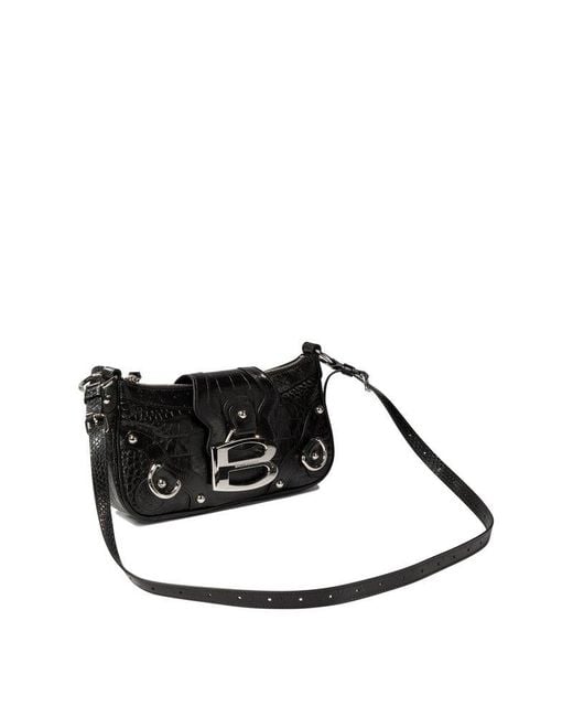 Balenciaga Black Essex Small Shoulder Bag