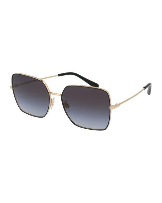 Dolce & Gabbana Blue Square Frame Sunglasses