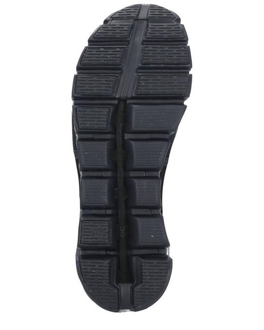 On Shoes Black Cloud 5 Lace-Up Sneakers