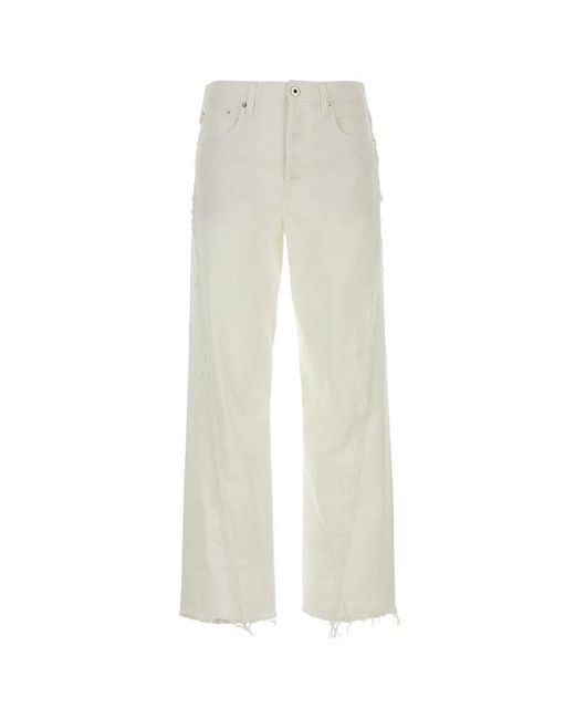Lanvin White Straight-leg Jeans for men