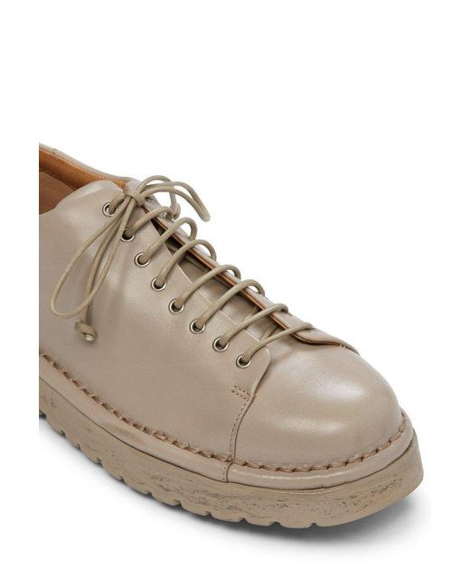 Marsèll Brown Pallottola Round-toe Lace-up Shoes