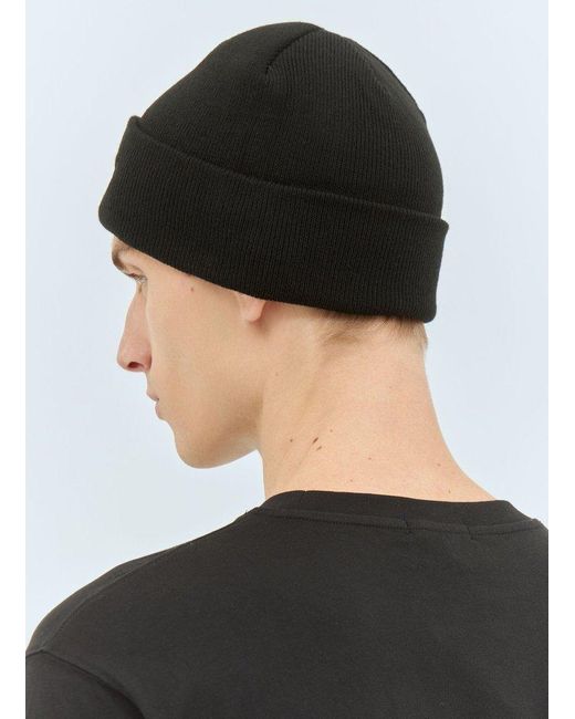 Dime Black Script Beanie Hat for men