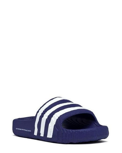 Adidas Originals Blue Adilette 22 Slides for men