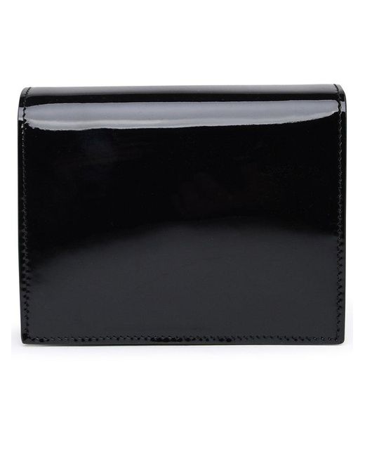 Dolce & Gabbana Black Patent Leather Crossbody Bag