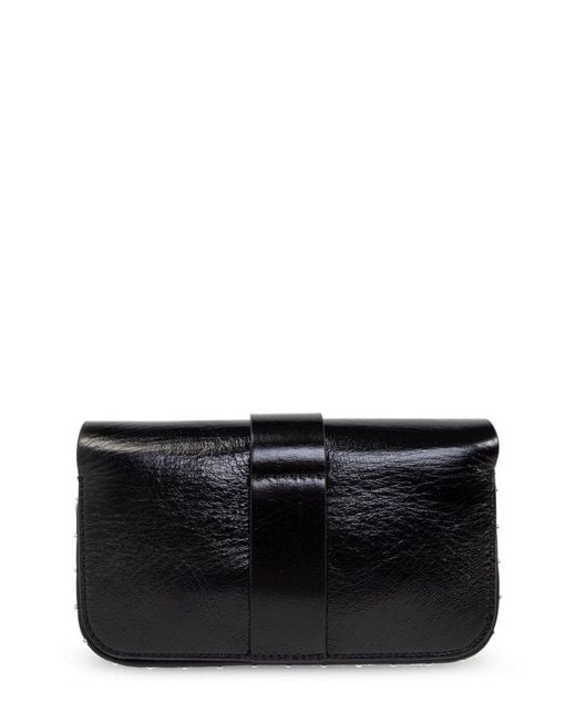 Zadig & Voltaire Black Kate Wallet Bag