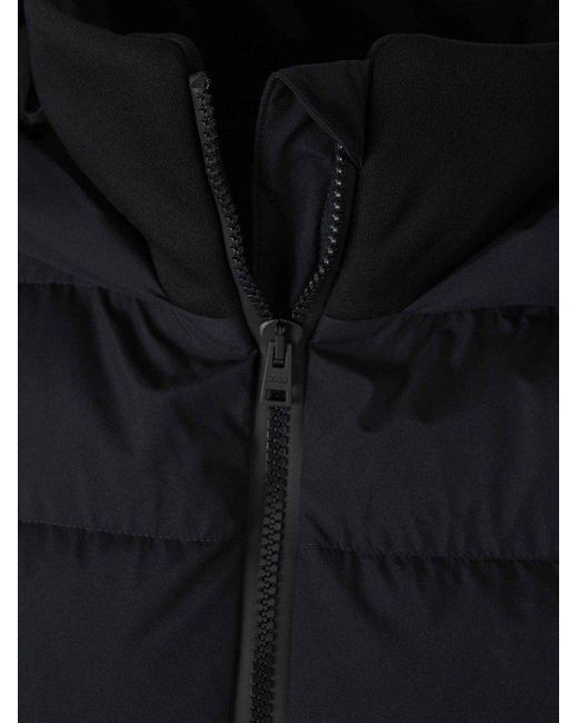 Herno Black Padded Hooded Jacket