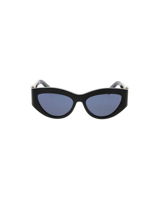 Dior Blue Cat-Eye Sunglasses