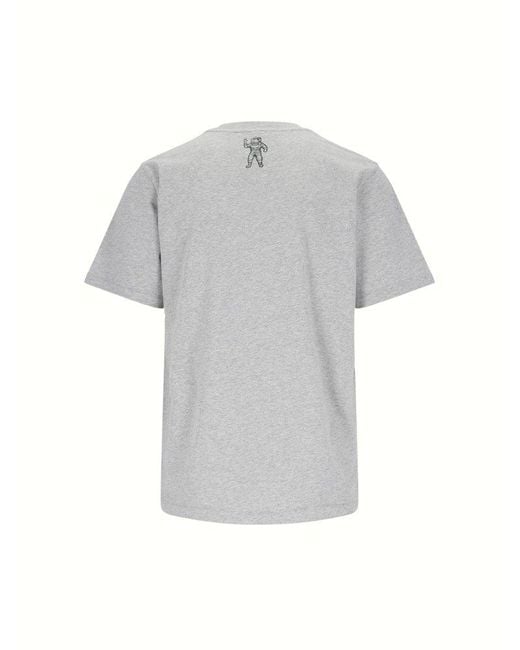 BBCICECREAM Gray Logo-printed Crewneck T-shirt for men