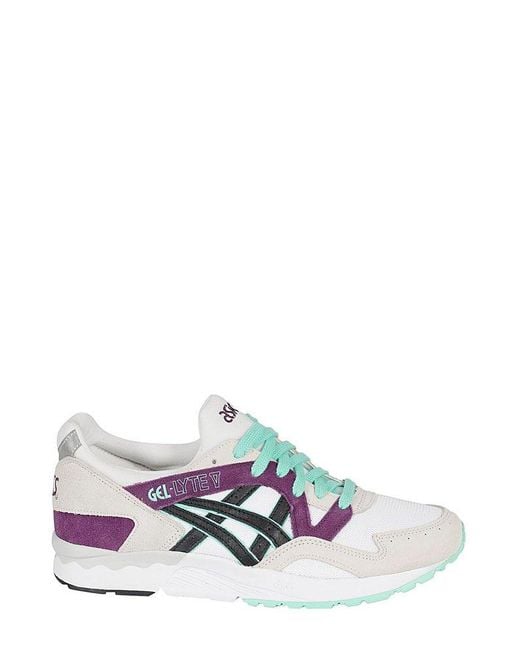 Asics White Gel-Lyte V Lace-Up Sneakers for men