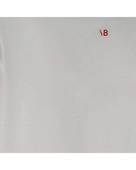 Victoria Beckham White T-Shirt With Print