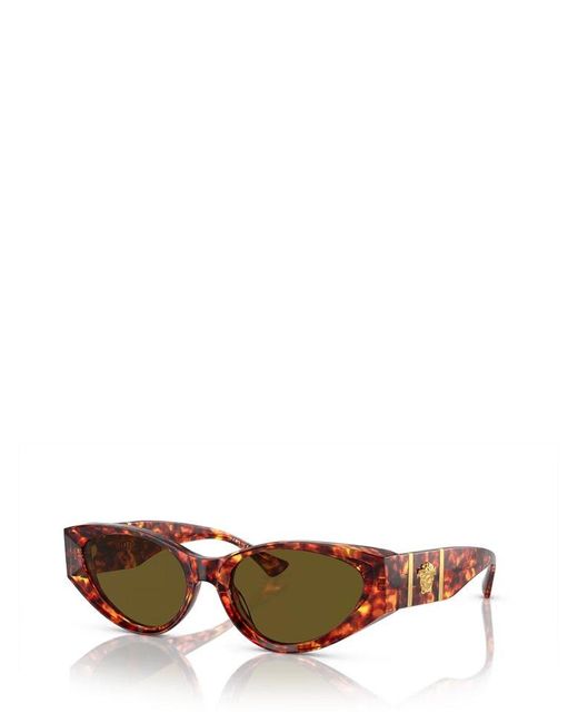 Versace Green Cat-eye Sunglasses