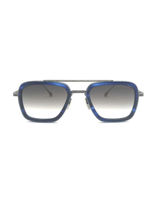 Dita Eyewear Blue Aviator Sunglasses