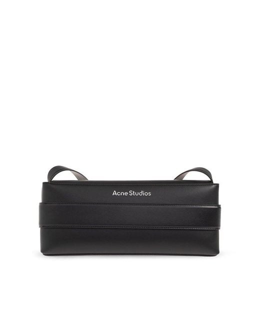 Acne Black 'musubi' Shoulder Bag,