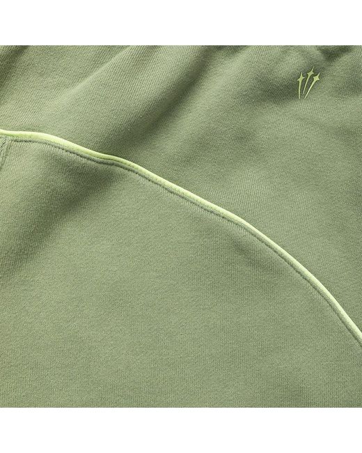 Nike Green Nocta Open-hem Fleece Pants for men