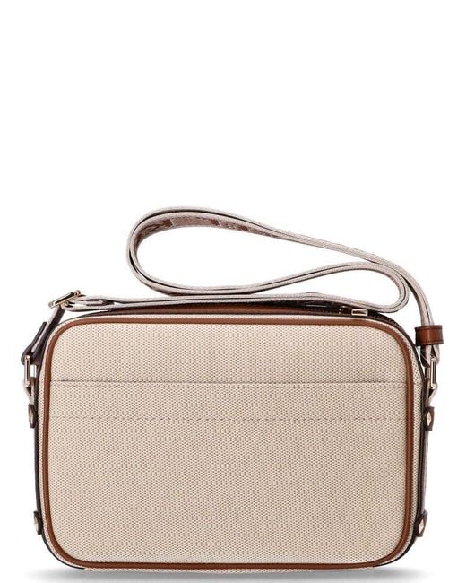 Michael Kors Brown Maeve Large Crossbody Bag