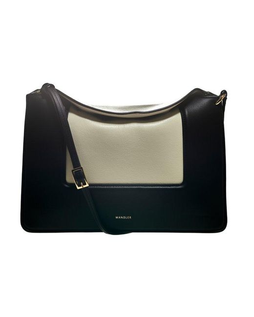 Wandler Penelope Foldover Top Handle Bag Lyst