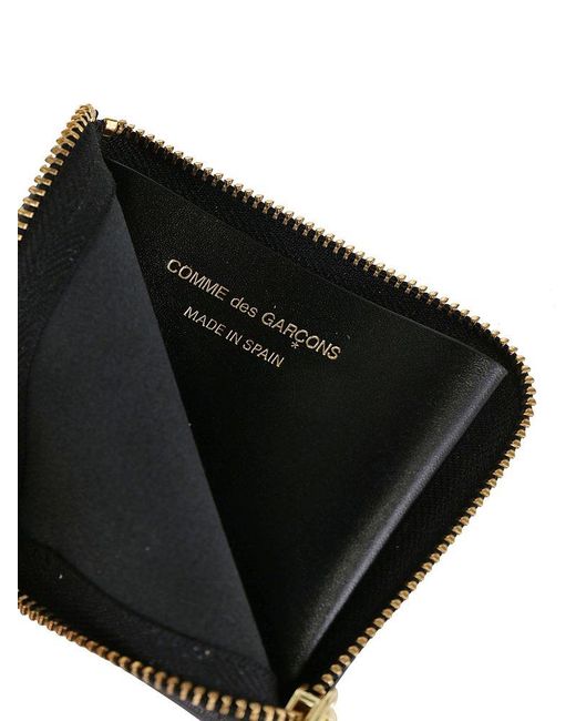 Comme des Garçons Black Classic Zipped Wallet