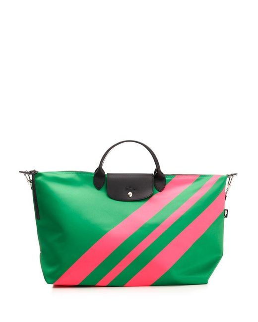 Longchamp Green Le Pliage Collection S Travel Bag