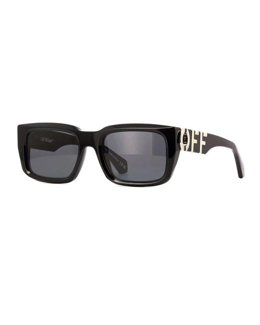 Off-White c/o Virgil Abloh Black Oeri125 Hays Sunglasses