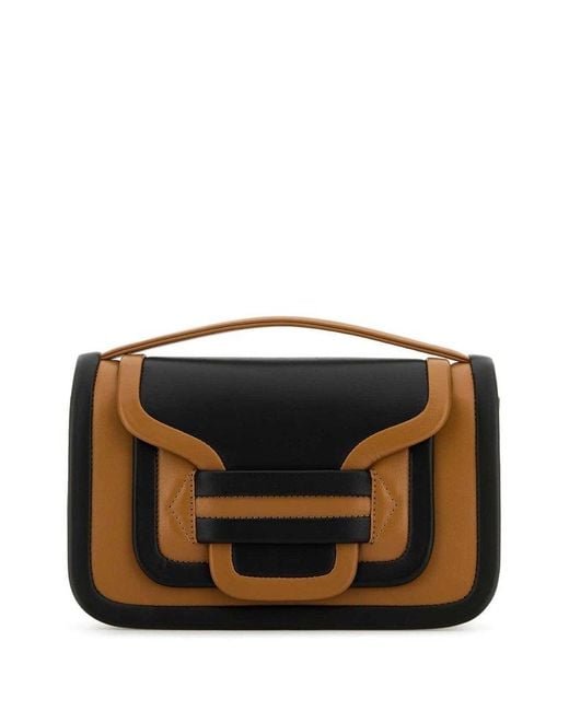 Pierre Hardy Black Geometric Handle Tote Bag