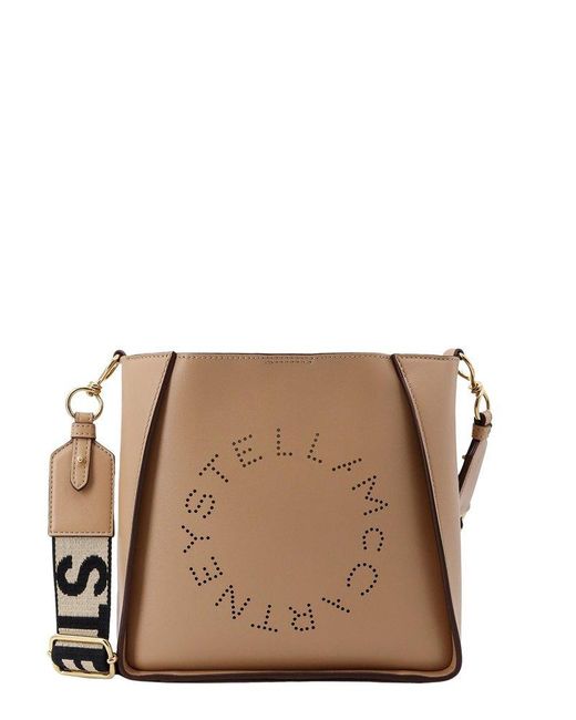 Stella McCartney Stella Logo in Brown | Lyst