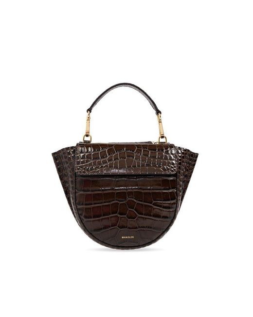 Wandler Black Shoulder Bag ‘Hortensia Mini’